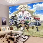Wonderful Brave Fighters 3D Blockout Photo Print Curtain Fabric Curtains Window