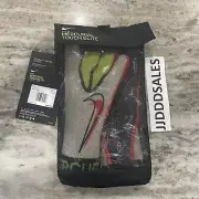 NIKE GK Mens Mercurial Touch Elite ACC Soccer Gloves White Crimson Volt Size 9