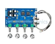 1PCS NE5532 Stereo Pre-amp Preamplifier Tone Board 12-24V AC Amplifier Board