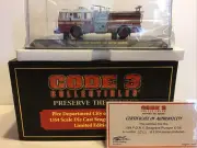 12836 Code 3 FDNY FIRE SEAGRAVE PUMPER ENGINE 58 COA 749 Of 2004 FACTORY SEALED