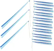 TOKIDNY 25pcs Ribbon Fairy Wands for Weddings Party Streamers with Bell Design Elegant Decorative Sticks for Bridesmaids and Event Decor
