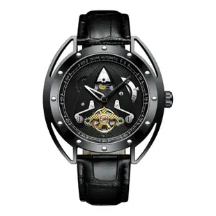 特威斯T831熱款男士機械錶 飛輪防水手錶 百搭時尚手錶 YSBEL