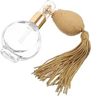 Bottle Vintage Spray Bottle Refillable Glass Atomizer Travel Atomizer Tassel Bulb Sturdy Glass Breakage Resistant