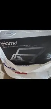 iHome iStand Notebook Media Center with Built-In Speakers ipod iphone Dock