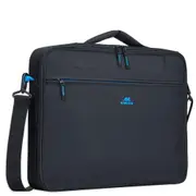 Rivacase Regent Clamshell Carry Bag for 15.6" Laptops - Black Suitable for Business [8087 black]