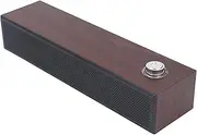 Computer Speaker, Desktop Bar Speaker, USB Laptop Speaker HiFi Stereo PC Speaker with AUX, Knob Volume Control, Compatible with Laptop Tablet Mobile Devices