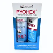 Dermcare Pyohex Starter Pack 250ml Shampoo 200ml Conditioner | For Dogs/Cats