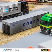 在飛比找誠品線上優惠-Faller 180845 (HO) 40'貨櫃 COSCO