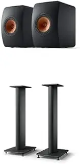 KEF LS50 Wireless II + S2 Floor Stand Bundle