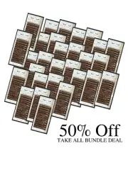 28x D Curl Lashes Dark Brown, 0.15, 8-15mm Eyelash Extensions (lash trays)