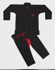 Jayefo brand Brazilian JiuJitsu Gi Size A-1 Black Red