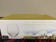 Crystal it’s Bohemia Stemless wine glasses set of 6, New