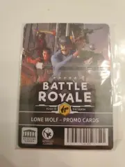 Battle Royale Board Game Lone Wolf Dice Tower 2020 Promo Card Set