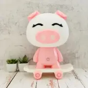Jumbo Night Light Cute Pig Table Desk Lamps Kids Lamp Touch Sensor