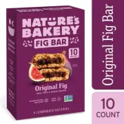 Nature's Bakery, Original Fig Bars, 10 Twin Packs, 2 oz
