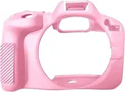AsrMyjcx Camera Case Cover Rubber Sleeve Lightweight Comfortable Shockproof Dustproof Protector Soft Skin for R50 Mirrorless Camera, Pink