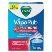 Vicks VapoRub Xtra Strong Jar 100g