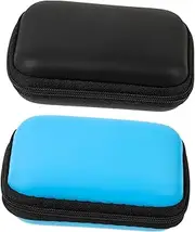 jojofuny Hard Drive Case for Portable HDD Protective Box Compact Carrying Case Pc Accessories Black
