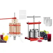 VEVOR Fruit Wine Press Manual Press for Wine Making 1.6/3.2/4.75/0.53/0.8/1.3Gal