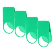 4 Pcs Holder Office on Water Bottle Desk Side Storage Clamp