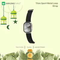 在飛比找蝦皮購物優惠-Titan SPORT 金屬環 Apple 錶帶,適用於 A