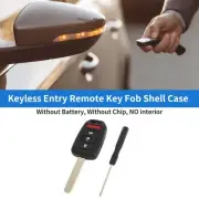 4 Buttons Keyless Entry Remote Fob Key Shell Case for Honda Civic 2014-2015