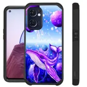 FUSION For OnePlus Nord N300 5G Case Hybrid Phone Cover PURPLE WHALE