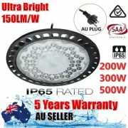 200W 300W 500W UFO LED High Bay Lights Warehouse Industrial Factory Light Lamp
