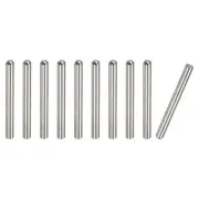 3x30mm Dowel Pins, 10pcs Round Head Flat Chamfered End Dowel Pin