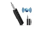 Wireless Bluetooth AUX Audio Music Receiver Car Adapter