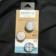 SpinPop 4Terra Phone Grips Universal Mini 3 Pack Kickstand Organizer Moon Hand