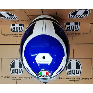 頭等大事安全帽 義大利 AGV K3-SV 彩繪 Pulse 白藍 亞洲頭型 原廠正品 免運 可刷卡
