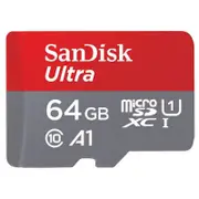 SanDisk SDSQUAR-064G-GN6MA SANDISK Micro SDHC Ultra A1 Class 10 100mb/s with SD adapter