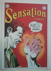 Sensation Comics #109 Poster (1952) Jim Mooney