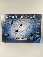 Ravensburger Krypt Silver 654 Piece Jigsaw Puzzle SEALED - UNIQUE PIECES Fun