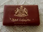 VINTAGE HOTEL LAFAYETTE BUFFALO NY PALMOLIVE SOAP BAR