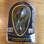 UNDER ARMOUR COMPRESSION SHORT WITH CUP YOUTH SMALL 23-24 MSRP $29.99