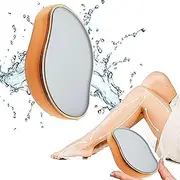 Crystal Hair Eraser Reusable Silky Mild Epilators Epilators Painless Exfoliation Magic Hair Remover for Arms Legs Back - Fast Easy Portable Hair Remover Tool for Women & Men (Gold)