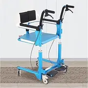 Patient Transfer Chair Patient Lift Wheelchair for Home Transfer Lift for Elderly Transfer Lifter Home Bedside Commode Shower Chair Height-Adjustable Lift Wheelchair