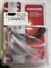 Avid / SRAM 20mm IS Disc Brake Adaptor for 180mm Front & 160mm Rear Rotor