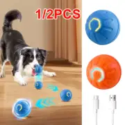 1/2X Fetch Toy Moving Puppy Dog Interactive Training Automatic Jumping Ball Cat