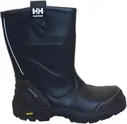 Helly Hansen Men's Bergen Slip Resistant Waterproof Wellington Work Boots - Composite Toe - Black
