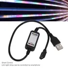 USB LED Strip Light Dimming Controller RGB Bluetooth Music Controller for Hotels