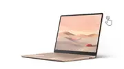 Microsoft Surface Laptop Go, 12.4" Touchscreen, Intel Core i5-1035G1, 8GB Memory, 128GB SSD, Sandstone, THH-00035