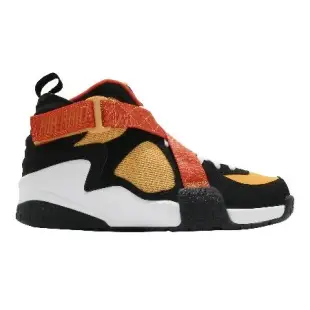 Nike 籃球鞋 Air Raid Raygun 黑 黃 復古 男女鞋 魔鬼氈 綁帶設計 DD9222-001