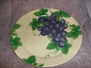 NEW CORELLE PURPLE GRAPES DINNER PLATE 10-1/2" SERVING PLATTER NEW IN BOX