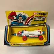 CORGI 263 CAPTAIN AMERICA JETMOBILE - Vintage in original BOX