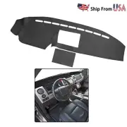 For 2009-2014 Ford F-150 F150 Leather Car Dash Mat Dashboard Cover Dashmat Pad