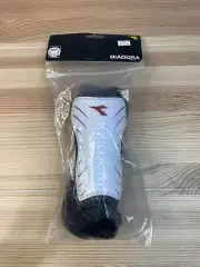 NOS Diadora Invicta White Soccer Shinguards Size XXS