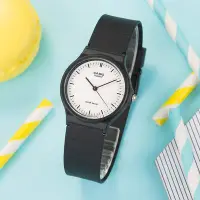 在飛比找Yahoo!奇摩拍賣優惠-Casio卡西歐手錶男女學生ins網紅小黑錶情侶石英錶MQ-